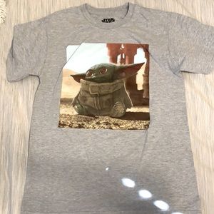 Baby Yoda short sleeve top